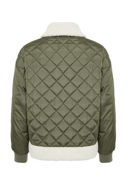 TRENDYOLMILLA Haki Kapitone Pelus Detayl? Mont TWOAW24MO00310 фото 8