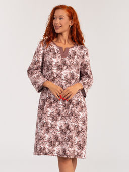 Ночная сорочка женская футер начёс МАДИНА КОФЕ