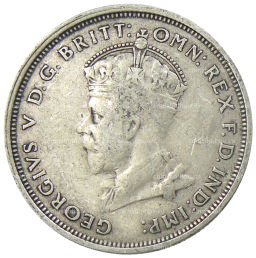 1 флорин 1927 года Австралия Открытие здания парламента в Канберре