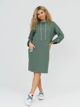 880 Платье "Хаки"