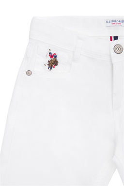 U. S. Polo Assn Белые брюки из плотной ткани для мальчика - U.s. polo assn фото 10