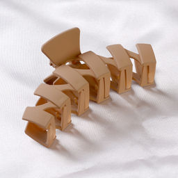 Краб для волос 10,5 см Зиг-заг / GTQ-24 /уп 12/240/микс