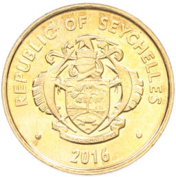 Монета 5 центов 2016 года Сейшелы
