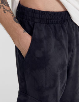 Шорты мужские винтажно-серые с дизайнерским принтом винтажный серый 131096 - Mark formelle фото 6