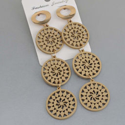 Серьги длинные на гвоздиках арт. 13 3295 (id 271260)