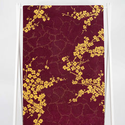 Полотенце махровое 6с102.413ж1 Цветущие(кр.дерево1) 81х160см