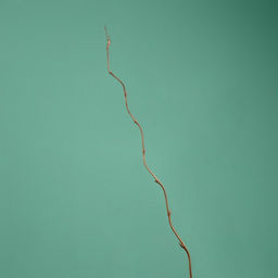 Интерьерный декор из бамбука, 200 см, светлый