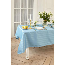 Скатерть Этель Shine 150*110 +/-3см, цв.серо-синий, пл. 192 г/м2, хл с ВГМО  фото 6