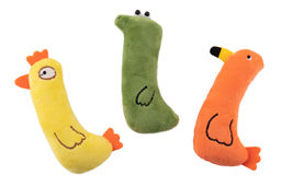 ВИА Игрушка для кошек мягкая Зверята с кошачьей мятой, в ассортименте 272412 272412