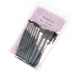 Набор из 10 кистей в футляре Ф2 BRILLIANT GRAY