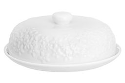 Блинница 23*23*9,5 см Цветочки