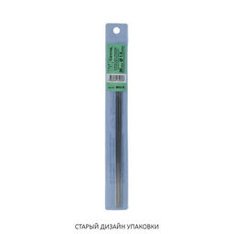 Спицы GAMMA 5-ти компл. чулочные MK5-R сталь d 1.5 мм 20 см 5 шт под никель  фото 3