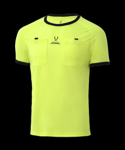 Футболка судейская JOGEL Referee tee, желтый  фото 2