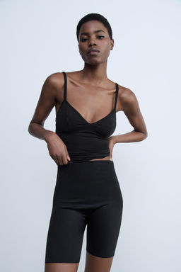 BODY SHAPE CYCLING SHORTS - Zara фото 3