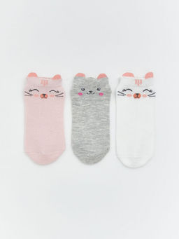 Desenli K?z ?ocuk Patik ?orap 7li