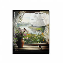 АКЦИЯ Цена за 10 шт. Тетрадь школьная ученическая ErichKrause Countryside, 24 листа, клетка (в плёнке по 10 шт.)_MIX-PACK