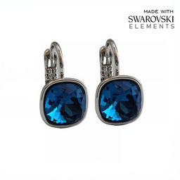 Серьги с кристаллами Swarovski