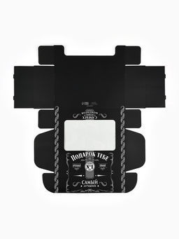 Цена за 5 шт. УЦЕНКА Коробка для эклеров с вкладышами Подарок тебе, 25.2?15?7 см