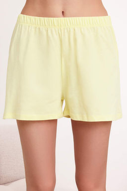 Sar_ %100 Pamuklu Sloganl_ _ortlu _rme Pijama Tak_m_ THMSS25PT00244