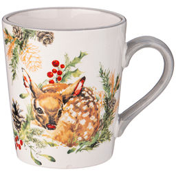 КРУЖКА AGNESS С НОВЫМ ГОДОМ! 400 МЛ (КОР=24ШТ.)