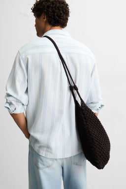MACRAM_ TOTE BAG - Zara фото 2