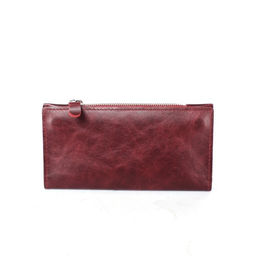 Портмоне женское Croco-ПР-1052 натуральная кожа 3 отд, 5 карм, бордовый пулл-ап (159) 261400  фото 2