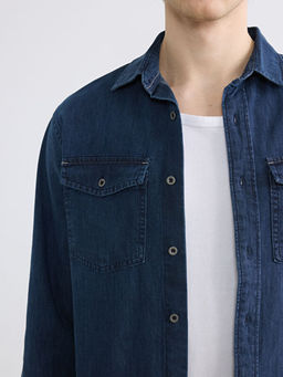 Regular Fit Erkek Jean G?mlek