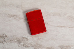 Зажигалка ZIPPO с металлизированным красным покрытием | Metallic Red 49475  фото 12