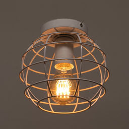 Люстра «Нола» 1×60 Вт E27 белый 16×16×18 см BayerLux