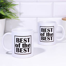 Кружка чайная керамическая BEST of the BEST, 320 мл
