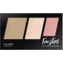 LavelleCollection Палетка для контуринга Few steps тон 03 rose beige