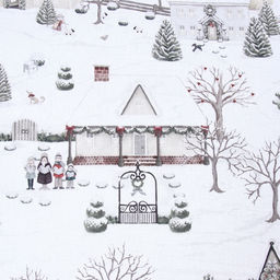 Постельное бельё Этель Winter countryside 1.5 сп 143х215 см,150х214 см, 70х70 см 2 шт,поплин 125 г/м2  фото 12