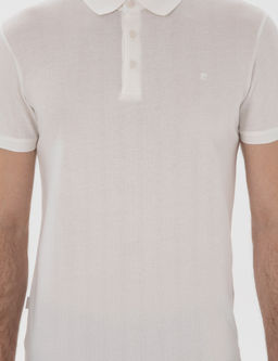 Beyaz Slim Fit Ti__rt