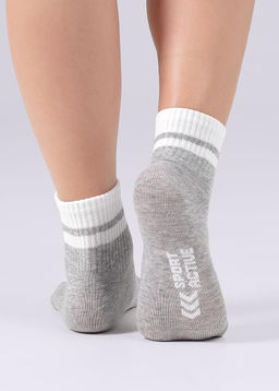 CLES Носки жен.L2000 market line хл+эл белый - Clever wear фото 4