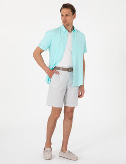 Gri Slim Fit Gofre Dokuma _ort - Pierre cardin фото 3