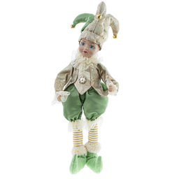 Игрушка набивная "Клоун"(муз,движ), L15 W14 H43 см (полка 25 см.)