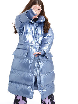 Куртка серебряный FY623