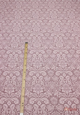 Поплин Коллекция Набивной жаккард цв.розово-сиреневый флер/бл.розовый, ш.2.2м, хл-100%, 110гр/м.кв - Купава фото 3