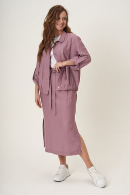 Костюм юбочный 3891.1 сирень