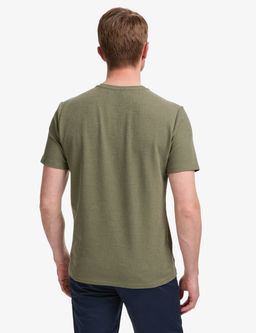 Haki Regular Fit Bisiklet Yaka Ti__rt