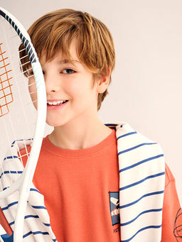 Bisiklet Yaka Erkek ?ocuk Ti??rt