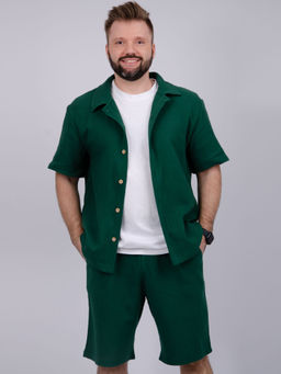 Костюм "Мэтью 2" зелёный, муслин