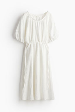 Vestido de algodon con cordon de ajuste - H&m фото 6