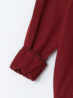 Bisiklet Yaka Bask?l? Erkek ?ocuk Sweatshirt - Waikiki фото 3