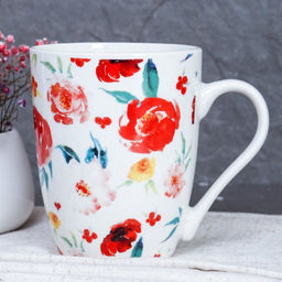 Кружка 380 мл Цветы / Y-374 /уп 72/ - Галеонтрейд фото 3