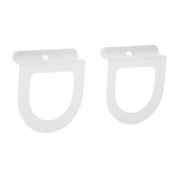 Цена за 3 шт. Ручка москитной сетки, металл, белая, 2 шт.