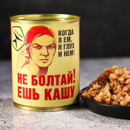 Каша гречневая Не болтай, с говядиной, 340 г.