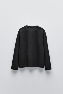 T-SHIRT WITH SLOGAN - Zara фото 8