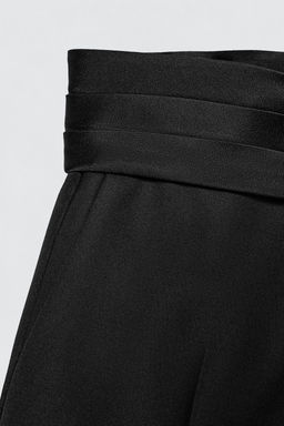 ZW COLLECTION LIMITED EDITION WAISTBAND TROUSERS - Zara фото 5