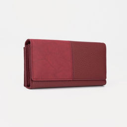 Кошелёк на магнитах, цвет бордовый
